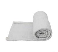 High Temperature Fireproof Blanket Made of Ceramic Fibre 1260 °C Heat Resistant 2 mm Thick for Welding Work Oven Insulation and Heat Protection as Fire Protection Mat in White (0.2 m x 1 m)