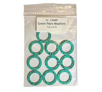 High Temperature Green Fibre Washer 3/4" - Pack of 10