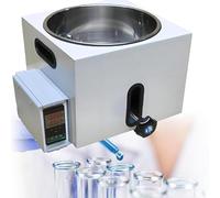 High-Temperature Laboratory Oil Bath and Water Bath with Digital Magnetic Mixer for Efficient Liquid Heating, 2L/3L/5L Capacity
