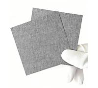 High-Temperature Metal Fiber Sintered Felt for Hydrogen Fuel Cells - Gas Diffusion Layer for PEM Electrolysis - 1 Piece(50x100mmx0.6mm)