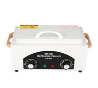 High Temperature Metal Tool Sterilizer Cabinet - 50-220°C Adjustable Dry Heat Sterilizer with Timer, 2.2L 300W Autoclave for Nail Tools, Manicure Pedicure, Salon Spa Barber Beauty Clinic (A)