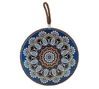 High-Temperature Pot Mat - Heat-Insulating Ceramic Coaster for Home and Hotel - Round Anti-Scald Dish Mat for Pots and Plates