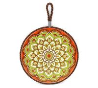 High-Temperature Pot Mat - Heat-Insulating Ceramic Coaster for Home and Hotel - Round Anti-Scald Dish Mat for Pots and Plates
