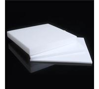 High-Temperature PTFE Sheet Plate - 1PC Thick 1-30mm Polytef Board for Excellent Sealing and Insulation(50x50x15mm)