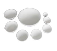 High Temperature Quartz Melting Crucible Silica Dishes Melt Gold For Jewelry Metal Casting Refining Tools(C.CB.005L-B 250g)