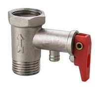 High Temperature Resistance Brass Valves Automatic Pressure Release Systems Relief Valves for Water Heaters Brass Water Heater Valves