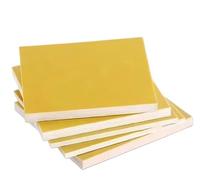 High-Temperature Resistant 3240 Epoxy Fiberglass Sheet - 100x200mm Insulation Board for DIY and Electrical Applications(100x200x1.2mm 5pcs)