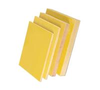 High-Temperature Resistant 3240 Epoxy Insulation Board - 50mm x 50mm, Durable FR4 Laminated Panel(100x100x6mm 2pcs)