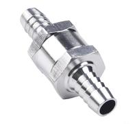 High Temperature Resistant Aluminum Alloy Non Return Valve for Fuel Lines, Designed for Automotive, Marine, and Agricultural Applications, Compatible with Diesel and Petrol (10mm)