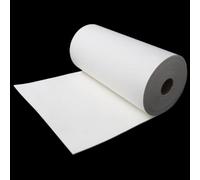 High-Temperature Resistant Aluminum Silicate Ceramic Fiber Paper - Fireproof Insulation Gasket for Industrial(3mm*0.61m*20m)