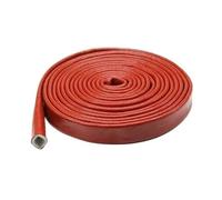 High-Temperature Resistant Braided Cable Sleeve - Fireproof Fiberglass Tube for Cable Management and Protection (1pc)(Red,8MMx1M)
