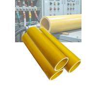 High Temperature Resistant Epoxy Insulating Tube, Bakelite Glass Fiber Wound Hollow Sleeve for Mechanical and Electrical Applications