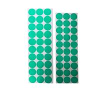 High-Temperature Resistant Green Round Dot Tape - 1000PCS PET Stickers for Packaging, Color Coding, and Labeling(65mm)