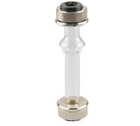 High-Temperature Resistant Optical Actuator Test Tube - Acid & Alkali Resistant Bubble Funnel - 50/100/200mm Various sizes(Micro 50mm)
