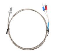 High Temperature Resistant Probe M8 Screw Thread Temperature Measuring K Type Thermocouple - 4M