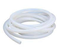High Temperature Resistant Silicone Rubber Hose - Industrial Grade, Inner Dia 2mm to 10mm, White - Flexible, Durable, 1m/5m Length(2X4mm(5m))