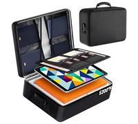 High Temperature Resistant Up to 5200F Waterproof File Protections Box Silica Fiber Construction for Documents Valuables Secure Storage Solution Fireproofs Document Box