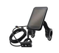 High Temperature Resistant Wiring LCD Color Display Meter With Acrylic Window For 22.2mm 25.4mm 28.6mm Electric Bicycles Handlebars ABS Motorbike LCD Screen