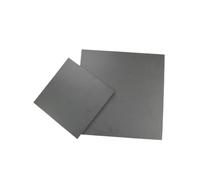 High-Temperature Silicon Carbide Ceramic Sheet - 1 Pcs SiC Square Plate for Lab and Research(50x50x3mm)