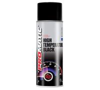 High Temperature Spray Paint, Black, White, Silver and Clear 800°c, Red 300°c, Monstercolors 400ml can Size