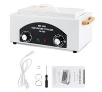 High Temperature Sterilizer Mini Autoclave with Timer 300W Capacity 1.5L for Dental Tools Hairdressing Manicure Tools with Handle