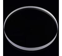 High-Temperature Ultraviolet Transparent Quartz Glass Discs for Infrared Ray Experiments - 24mm & 80mm Options(80x2mm 1pcs)
