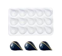 High Temperatures Resistant Silicone Chocolate 15 Cavity Water Drop Mousses Cake Mold Dessert Baking Accessories Nonstick Candy Mold
