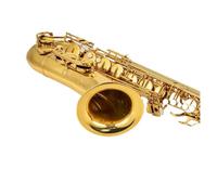 High Tenor Saxophone Bb Tune Lacquered Gold Woodwind Instrument With Case Accessories
