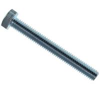 High Tensile Set Screw ZP M6 x 50mm (Box 50), suitable for use in engineering, production, construction, repair and maintenance. Zinc plated for a longer-lasting finish.
