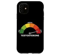 High Testosterone Gym Bro Bodybuilding Low Cortisol Meme Case for iPhone 11
