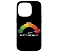 High Testosterone Gym Bro Bodybuilding Low Cortisol Meme Case for iPhone 14 Pro