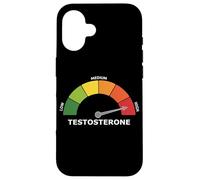 High Testosterone Gym Bro Bodybuilding Low Cortisol Meme Case for iPhone 16