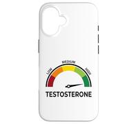 High Testosterone Levels Meme Funny Gym Workout Case for iPhone 16