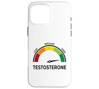 High Testosterone Levels Meme Funny Gym Workout Case for iPhone 16 Pro Max