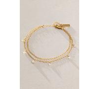 High Tide Herkimer Diamond Bracelet at Free People in Gold/Diamond - female
