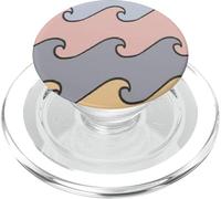 High Tide Layered Ocean Waves PopSockets PopGrip for MagSafe