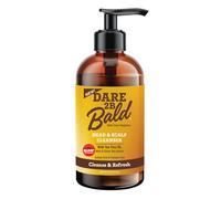 high time Dare 2B Bald Head & Scalp Cleanser | Bald Head Moisturizer for Men | Bald Head Care Regimen | with Tea Tree Oil Mint & Green Tea Extract -
