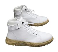 High Top Ankle Boots For Men - British Style High Top Ankle Boots Men's Casual Leather Boots Autumn Winter Warm Boots No Slip Waterproof Outdoor Boots Adjustable Easy Fasten Lace Up Shoes