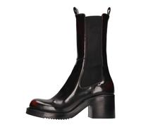 High-top Leather Ankle Boots - female - Elena Iachi - Chelsea Boots - Brown - 3 UK - Shoes 3 UK