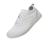 High Top Men's Shoes Autumn Versatile Casual Sports Shoes Men's Anti Slip Height Enhancing Youth Basketball Dad Fashion Shoes Summer No Show Sneaker Socks Men (White, 9)