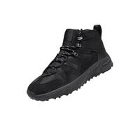 High Top Men's Shoes Autumn Versatile Casual Sports Shoes Men's Anti Slip Height Enhancing Youth Basketball Dad Fashion Shoes Summer Mens Sneaker Boot Hiking (Black, 7)