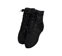 High Top Platform Sneakers for Women Lace-up Ballet Dancing Sneakers Breathable Lightweight Dress Shoes Comfortable Slip-On Tennis Shoes (Black, 8)