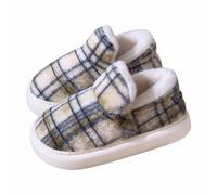 High Top Slippers Closed Back Retro Soft Sole防滑 Winter Cold Weather | Velvet fabric, high top closed back, retro soft sole, non slip winter fit, burgundy, size 36-41, for ankle support warmth