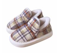 High Top Slippers Closed Back Retro Soft Sole防滑 Winter Cold Weather | Velvet fabric, high top closed back, retro soft sole, non slip winter fit, burgundy, size 36-41, for ankle support warmth