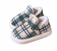 High Top Slippers Closed Back Retro Soft Sole防滑 Winter Cold Weather | Velvet fabric, high top closed back, retro soft sole, non slip winter fit, burgundy, size 36-41, for ankle support warmth
