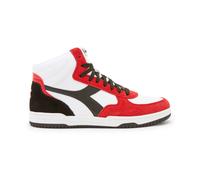 High Top Trainers White/Red/Black, male, Diadora, Sneakers, Multicolor, 9 UK, Shoes 9 UK