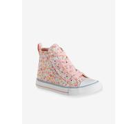 High-Top Trainers with Laces & Zip, for Children, Designed for Autonomy printed white