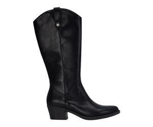 High-Top Zip-Up Boot - female - Refresh - Cowboy & Biker Boots - Black - 5 UK - Shoes 5 UK