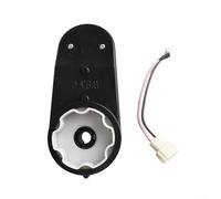 High Torque 12V Electric Gearbox Motor RS390 RS550 Replacement Part Low Noise DC Gearmotor with Metal Gears for Kids Ride On Car Toy Transmission Box Black(RS390 12V 16000RPM)