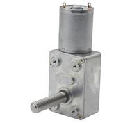 High Torque 24V DC Gear Motor with M8 Screw Shaft - 370 Micromotor for Custom Applications(100rpm 12v)